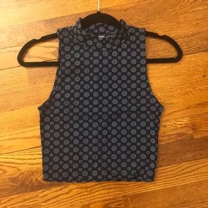 Forever 21 mock turtleneck tank top